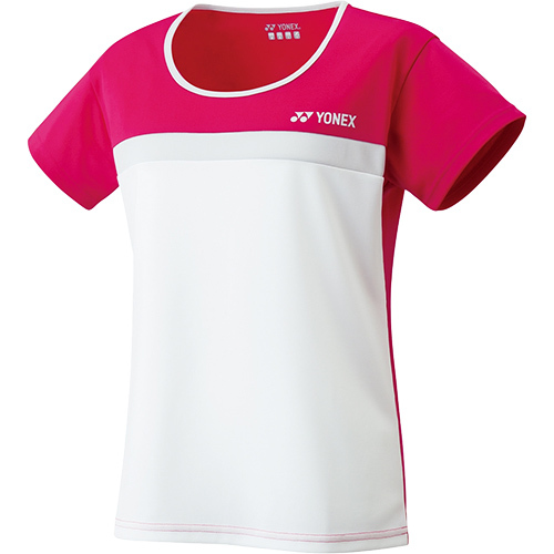 YONEX WOMEN’S T-SHIRT – Pink/White – 16282 JP Model