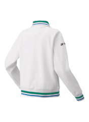 YONEX 75TH Elite Women's Warm-Up Jacket 57064AEX-White Color Delivery Free