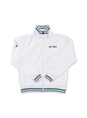 YONEX 75TH Elite Women's Warm-Up Jacket 57064AEX-White Color Delivery Free