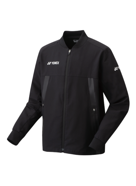 YONEX Mens Warm Up Jacket 50104EX (EURO)-Black Delivery Free