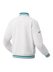 YONEX 75TH Elite Men's Warm-Up Jacket 50105AEX-White Color Delivery Free