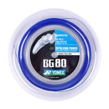 YONEX STRING BG80  Royal Blue  (200m Coil)