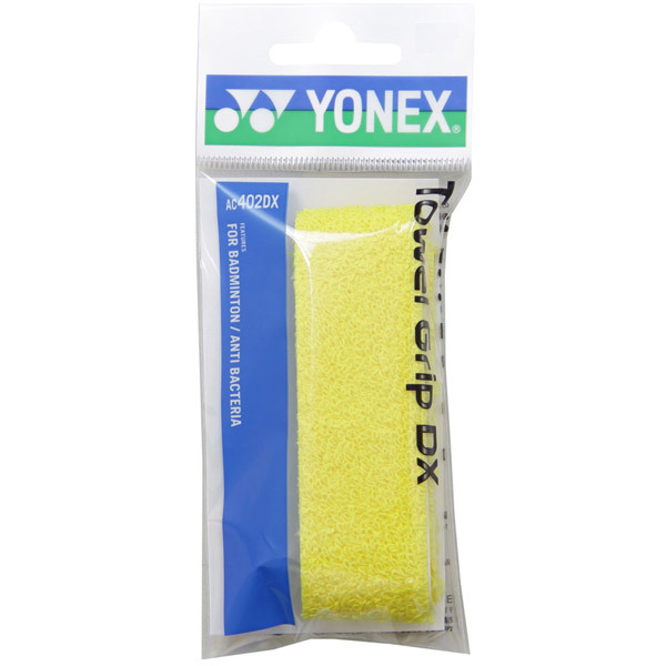 YONEX Towel Grip Deluxe-Made in Japan (AC402DX)-Yellow Single Package
