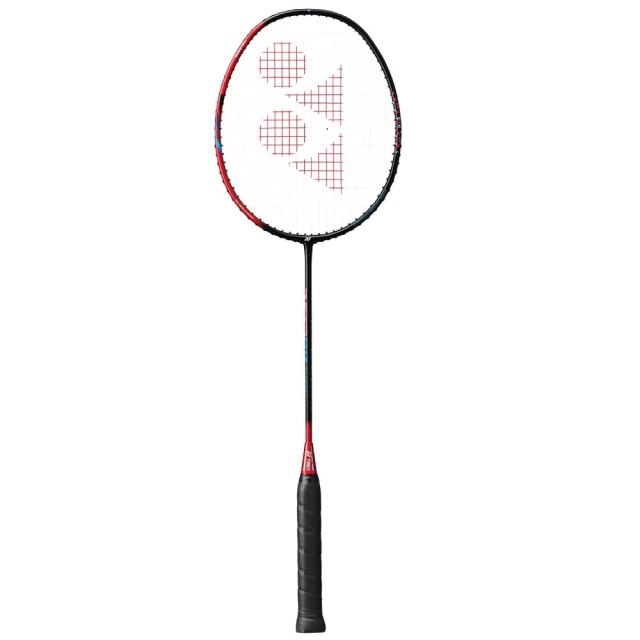 YONEX  Astrox Smash FG5 Strung (Blk Flame Red)-(Yonex Factory String) 73Grams Free Grip(Full cover free)