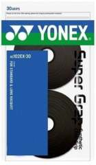 YONEX Super Grap Grip 30 Pack Coil-Black (AC102EX30)