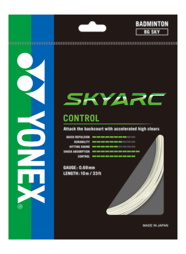 YONEX STRING SKYARC White Color Single Package 10M