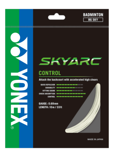 YONEX STRING SKYARC White Color Single Package 10M