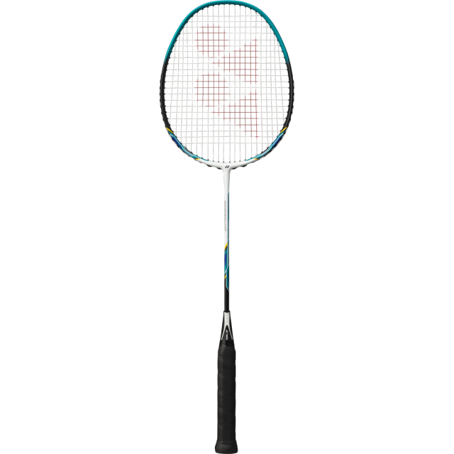 YONEX 2022 Nanoray 11F  (White/Turquoise) 4u5 83Grams,Strung(Yonex Factory String)  Grip Free