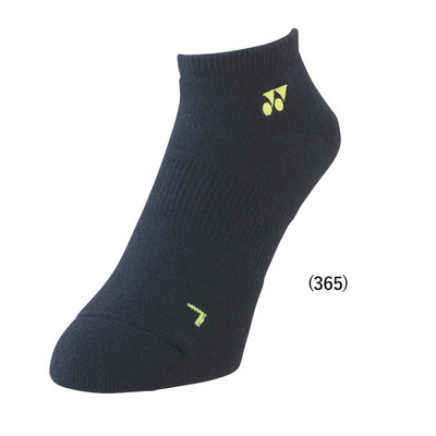 Yonex Sport Low-Cut Socks 19121YX Navy/Citrus Green Color L size  (28CM-30CM) Made in Japan