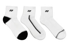 Yonex Sport Quarter Socks 19189EX (Pack of  3) Assorted-M(25-28cm)