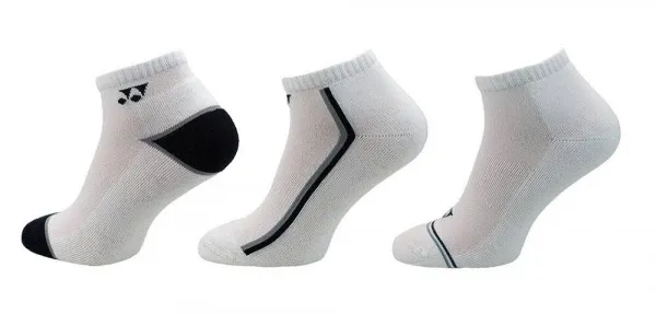 Yonex Sport Low-Cut Socks 19190EX (Pack  of 3) Assorted-S(22-25cm)