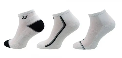 Yonex Junior Sport Low-Cut Socks 19190JEX  (Pack of 3) Assorted-XS