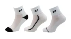 Yonex Junior Sport Quarter Socks 19189JEX  (Pack of 3) Assorted-XS