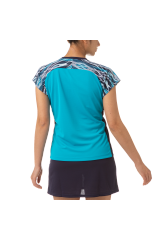 Yonex WOMEN’S CREW NECK SHIRT 20636EX Turquoise color