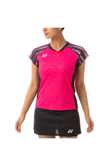 Yonex WOMEN’S CREW NECK SHIRT 20636EX Rose Pink color