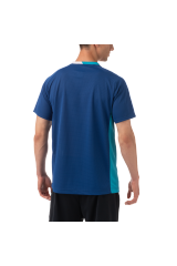 YONEX MEN’S CREW NECK SHIRT SLIM FIT American Blue Color 10442EX