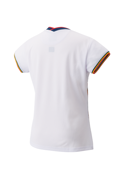 YONEX 2022 China National Team Womens Crew Neck Shirt 20682EX-White(Clearance)