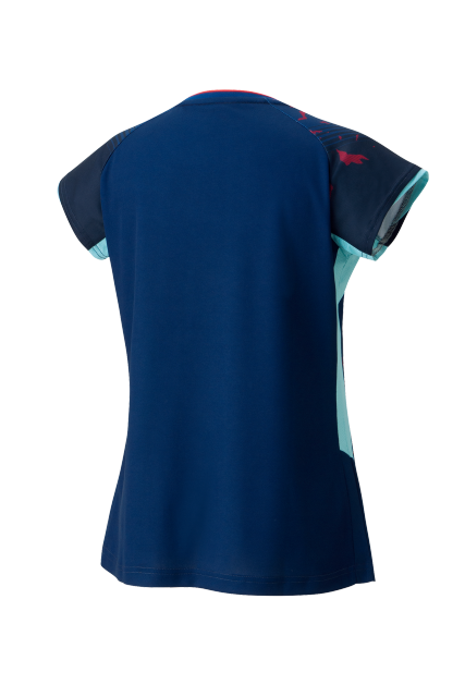 YONEX 2022 Womens Crew Neck Shirt 20689EX-Dark Navy