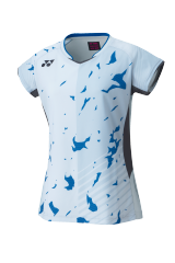 YONEX 2022 Womens Crew Neck Shirt 20689EX-Blue Gray