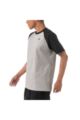 Yonex 2022 Mens T-Shirt 16576EX-Gray / Black(Cotton)