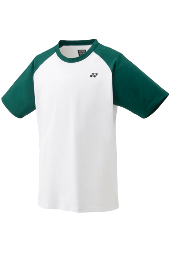 Yonex 2022 Mens T-Shirt 16576EX-White / Green(Cotton)