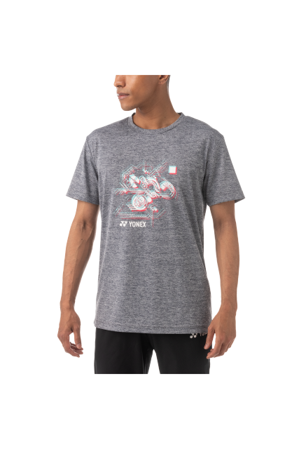 YONEX Men GRAPHIC T-SHIRT 16582EX GREY