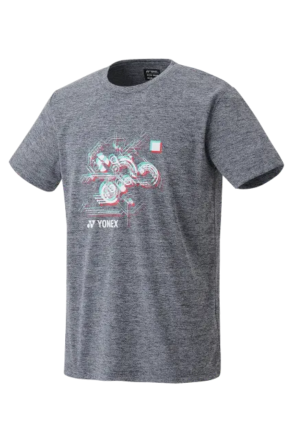 YONEX Men GRAPHIC T-SHIRT 16582EX GREY