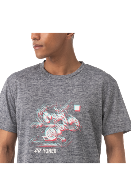 YONEX Men GRAPHIC T-SHIRT 16582EX GREY