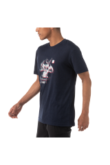 YONEX 2022 Men GRAPHIC T-SHIRT 16582EX Navy Blue