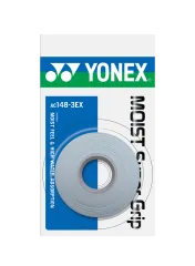 YONEX Moist Super Grip (3wraps) (AC148-3EX)-White