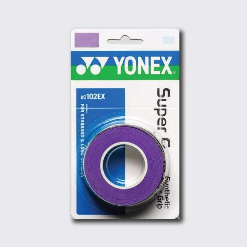YONEX Super Grap Grip-Purple  (AC102EX)(3 Wraps)