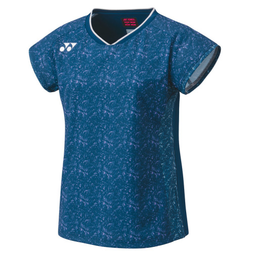 YONEX WOMEN’S CREW NECK SHIRT 20690EX NAVY BLUE PURPLE