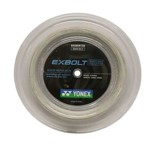 YONEX STRING Reel Exbolt 65 White (200m coil)