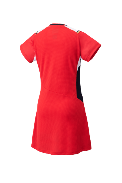 YONEX 2022 2nd Half China National Team Womens Dress (with Inner Shorts) 20686-RubyRed