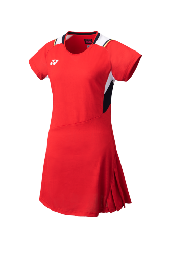 YONEX 2022 2nd Half China National Team Womens Dress (with Inner Shorts) 20686-RubyRed