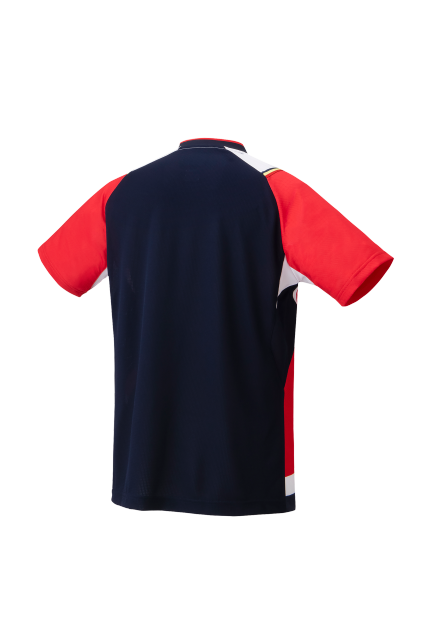 YONEX China National Team Mens Crew Neck Shirt 10489EX-RubyRed