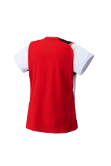 YONEX China National Team Womens Crew Neck Shirt 20685EX-White