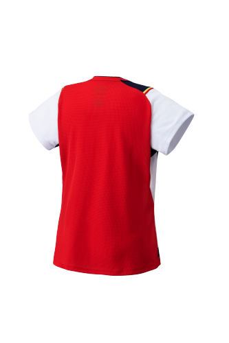 YONEX China National Team Womens Crew Neck Shirt 20685EX-White