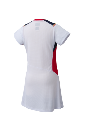 YONEX 2022 2nd Half China National Team Womens Dress (with Inner Shorts) 20686-White