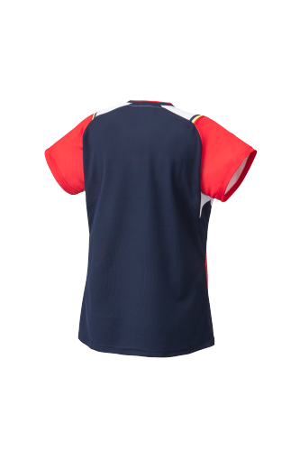 YONEX China National Team Womens Crew Neck Shirt 20685EX-RubyRed