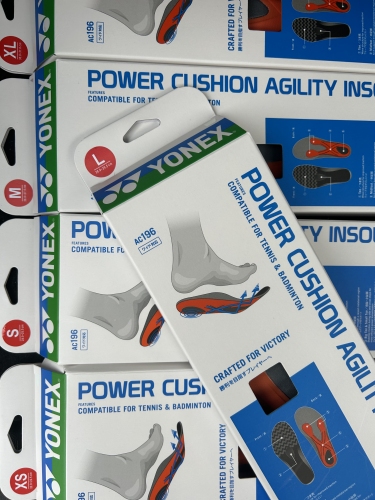 YONEX POWER CUSHION AGILITY INSOLE AC196 BLACK  Size L 28.0~29.5cm