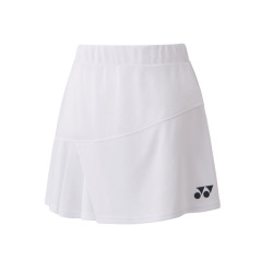 YONEX 2023 WOMEN’S SKIRT 26101EX White Color(No inner shorts inside)