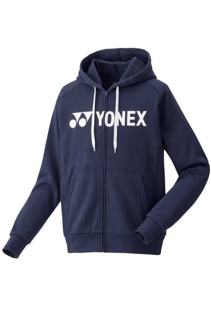 YONEX MEN'S FULL-ZIP HOODIE YM0018EX-Navy Blue