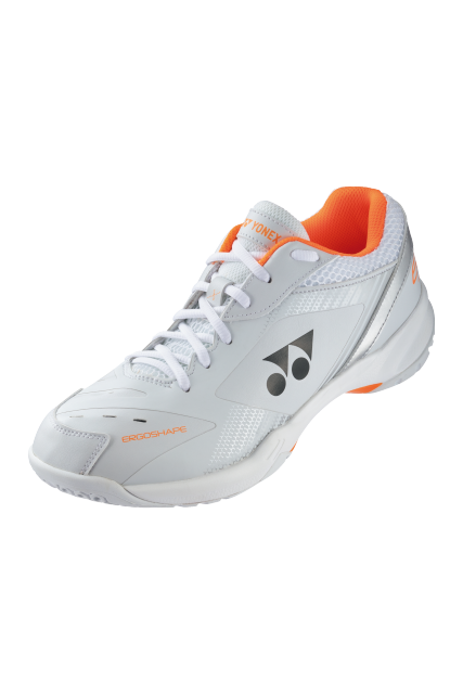 YONEX POWER CUSHION 65X3 Men/Women Unisex White / Orange Color Delivery Free