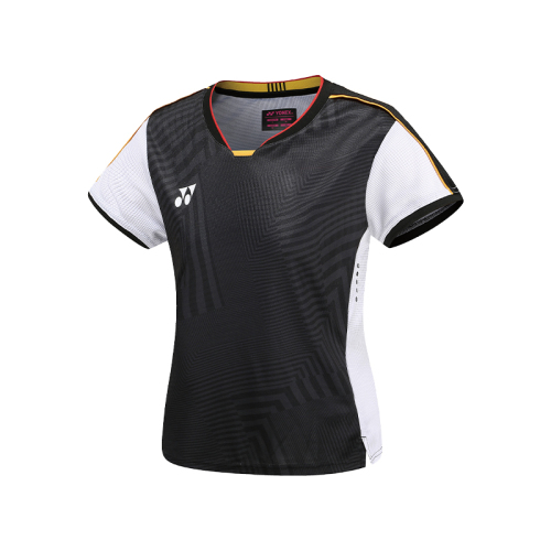 YONEX 2023 Chinese National Team 20709EX Womens Crew Neck  Shirt-Black
