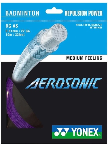 YONEX STRING BG AeroSonic Purple Color Single Package 10M