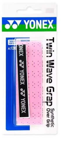 YONEX Twin Wave Grip (AC139EX)-French Pink Single Package