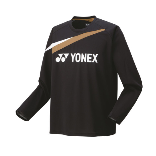 Yonex 16665Y Unisex Long Sleeve T-Shirt Black Color (Made in Japan)