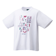 Yonex Olympic T-shirt YOB23200EX Unisex for Paris White Color