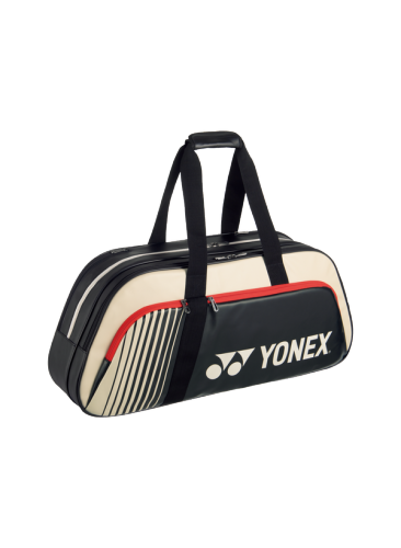 YONEX 2024 ACTIVE TOURNAMENT BAG  Black / Beige Color BA82431 Delivery Free
